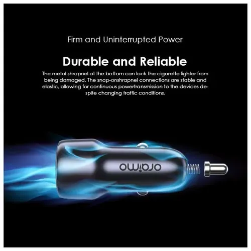Oraimo Bullet 48 48W Dual Port Car Charger (OCC-73D)