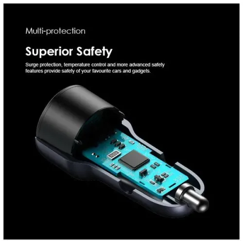Oraimo Bullet 48 48W Dual Port Car Charger (OCC-73D)