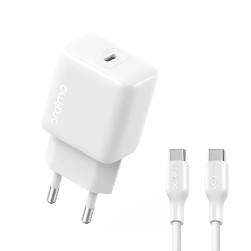 Oraimo 25w GaN Ultra Fast Type-C Charger Adapter (OCW-5251ECC)