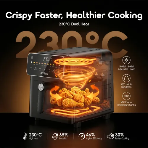 Oraimo Intellifry 1600W 9L Air Fryer (OAF-502A)