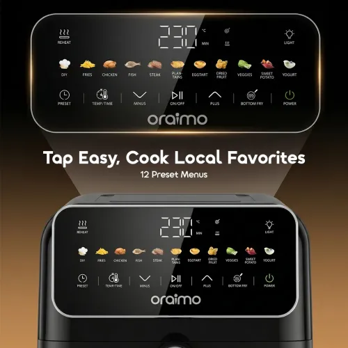 Oraimo Intellifry 1600W 9L Air Fryer (OAF-502A)