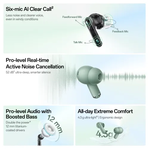 OnePlus Nord Buds 4 (E522A)