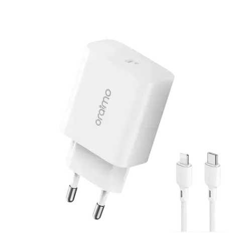 Oraimo PowerCube 20 Charger Adapter with Type-C Cable (OCW-E106S+CC54)