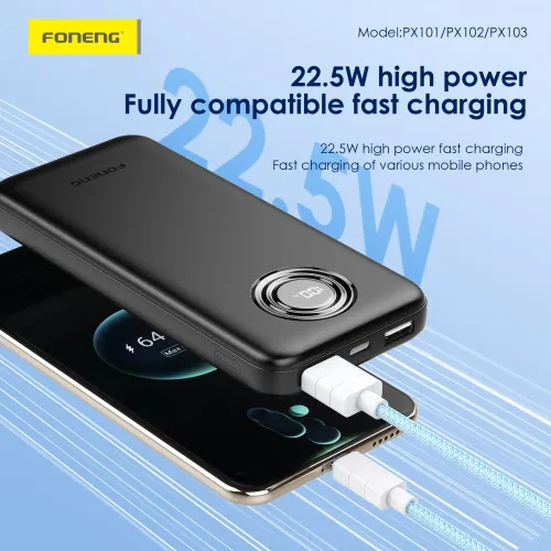 Foneng PX103 30000mAh 22.5W Power Bank (PN10972)