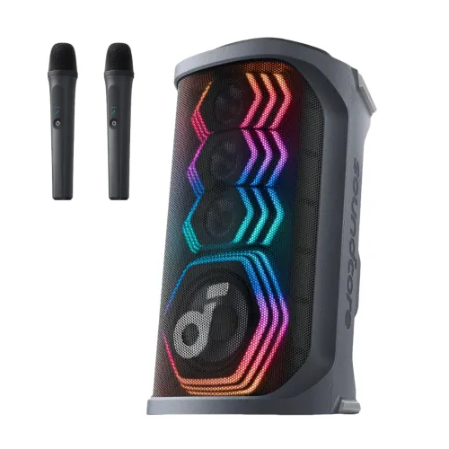 Anker Soundcore Rave 3S 200W AI Karaoke Bluetooth Party Speaker (A31A3012)