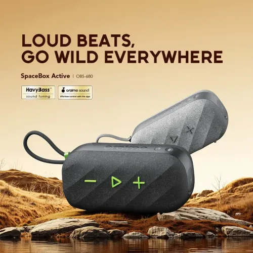 Oraimo SpaceBox Active Portable Bluetooth Speaker (OBS-680)