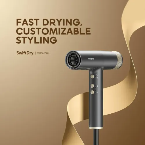 Oraimo Swift Dry High-Speed Motor Hair Dryer (OHD-550N)