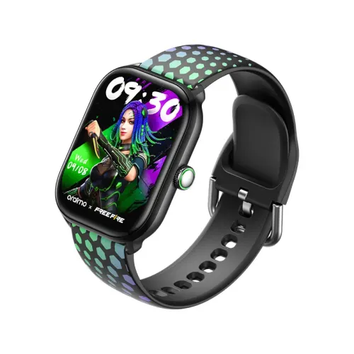Oraimo Watch 6 Lite MOCO (Free Fire Edition) Smart Watch (OSW-809-SHADOWGREEN)