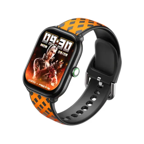 Oraimo Watch 6 Lite HAYATO (Free Fire Edition) Smart Watch (OSW-809-SCARLETRED)